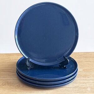 Melitta Stockholm 4-Piece 7in Salad Plate Crafted in Germany MCM Lilo Kantner